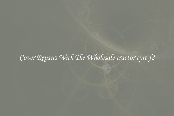  Cover Repairs With The Wholesale tractor tyre f2 