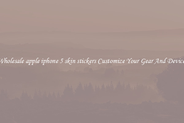 Wholesale apple iphone 5 skin stickers Customize Your Gear And Devices