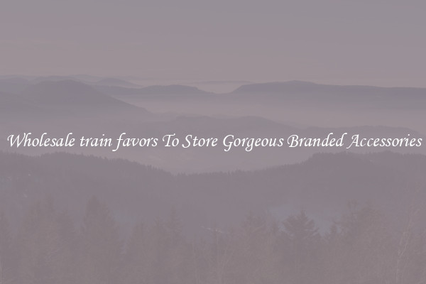 Wholesale train favors To Store Gorgeous Branded Accessories