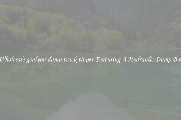 Wholesale genlyon dump truck tipper Featuring A Hydraulic Dump Bed