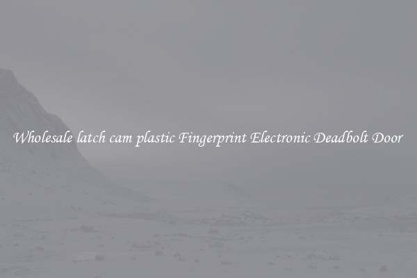 Wholesale latch cam plastic Fingerprint Electronic Deadbolt Door 