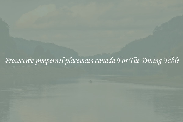 Protective pimpernel placemats canada For The Dining Table