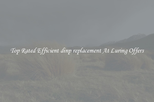 Top Rated Efficient dinp replacement At Luring Offers